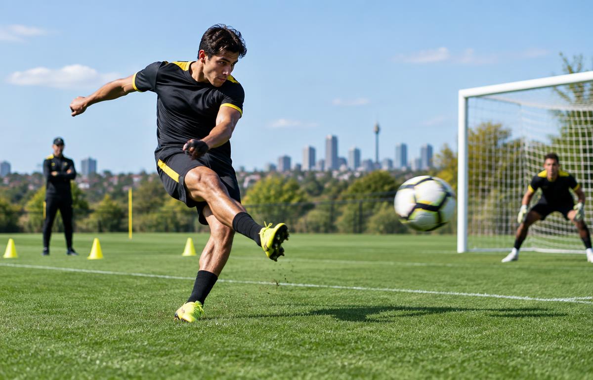 Soccer training in Vaughan